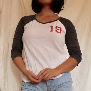 American Eagle Baseball Shirt